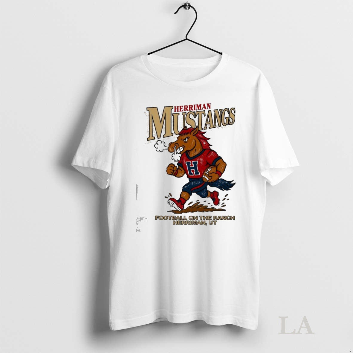 Original Herriman Mustangs Football Mascot Herriman Ut 2025 Tee Sweater