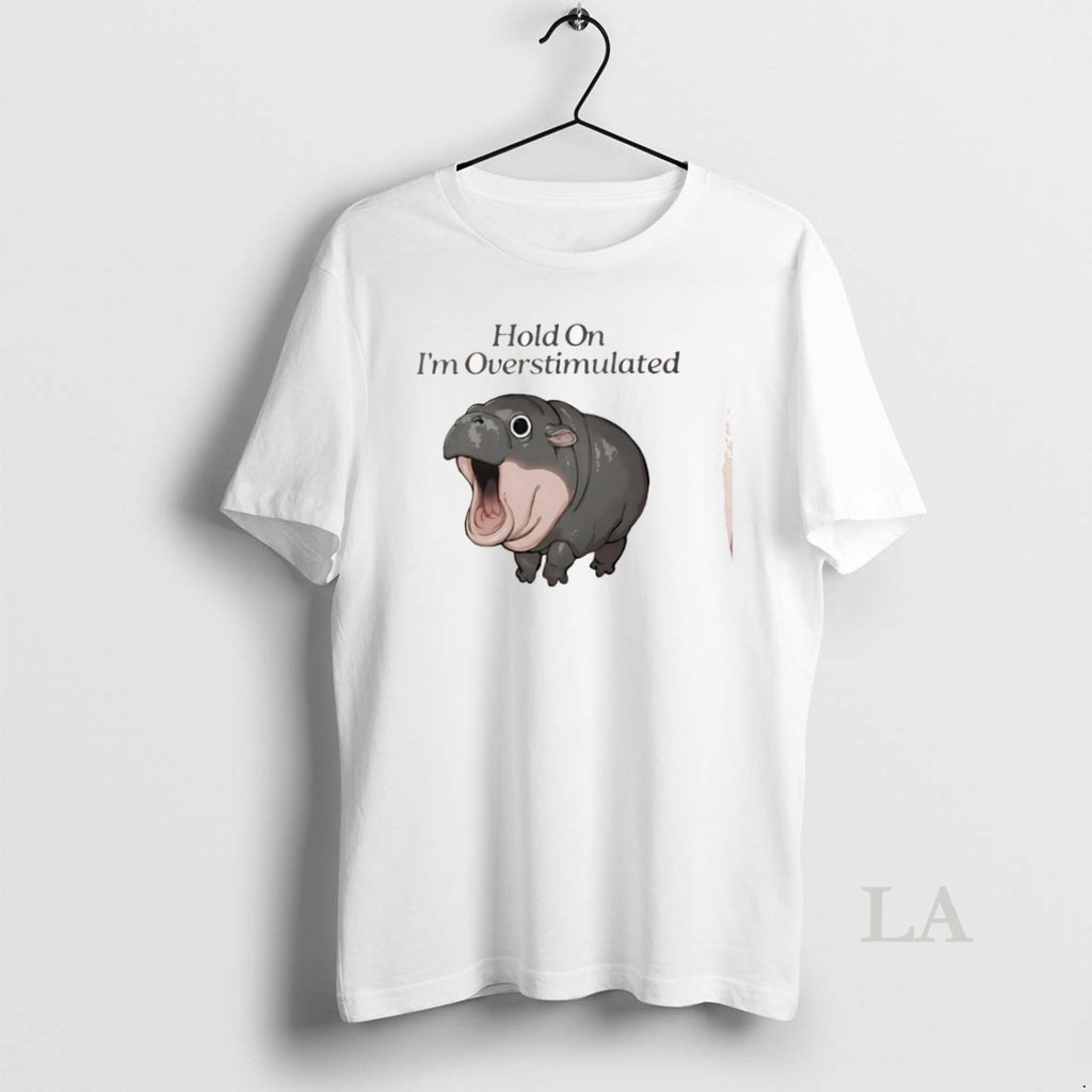 Original Hippo Hold On Im Overstimulated