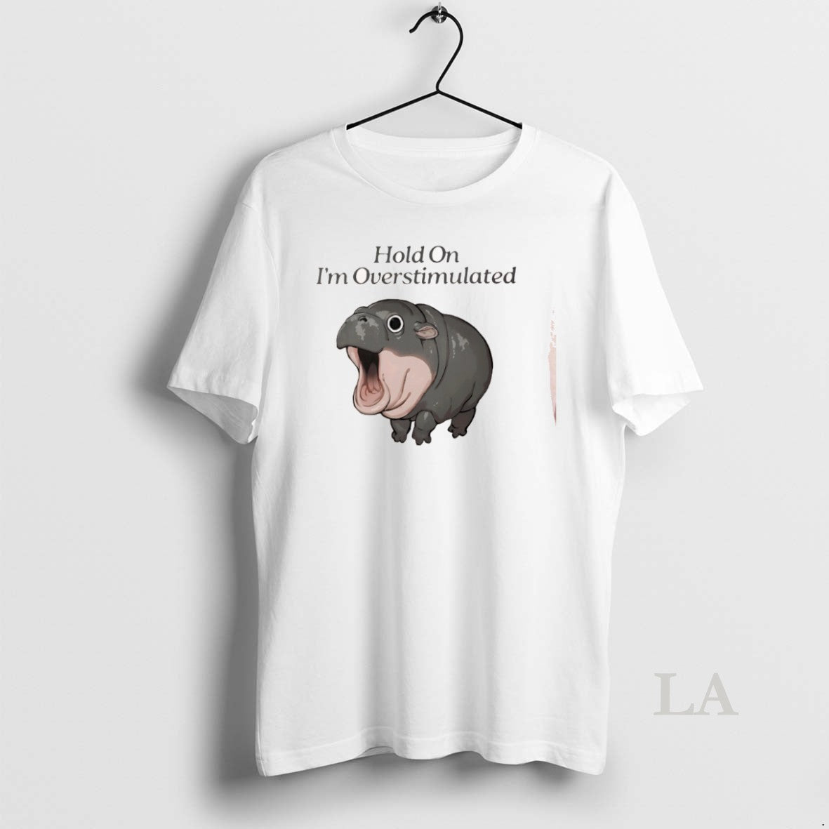 Original Hippo Hold On Im Overstimulated