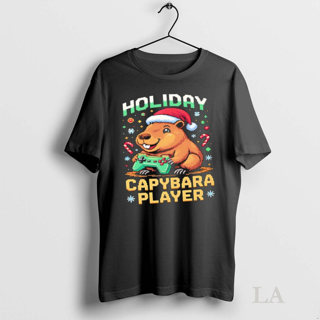 Original Holiday Capybara Player Christmas