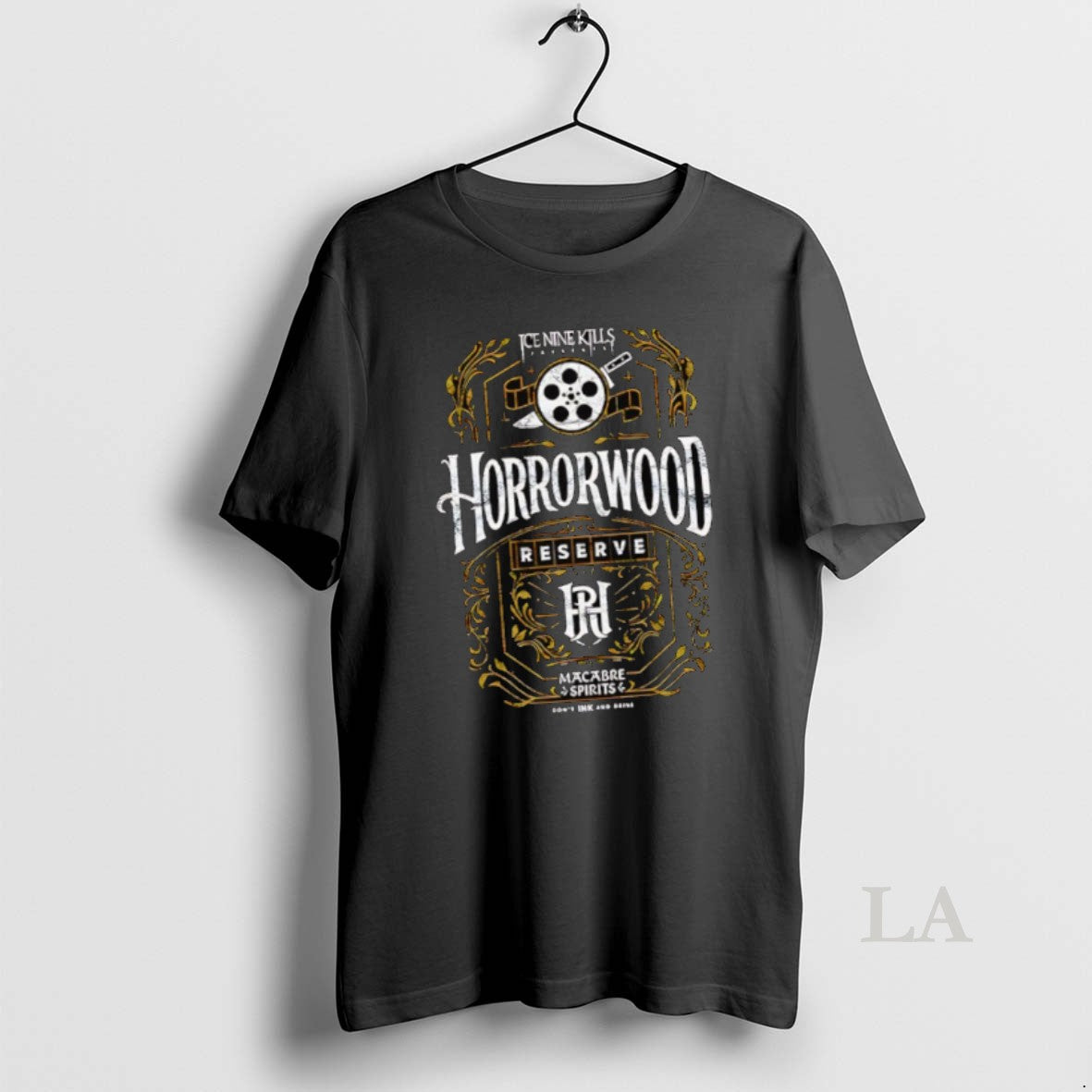 Original Horrorwood Reserve Ice Nine Kills Macabre Spirits Logo