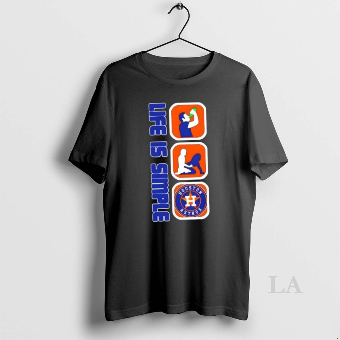 Original Houston Astros Baseball Life Is Simple