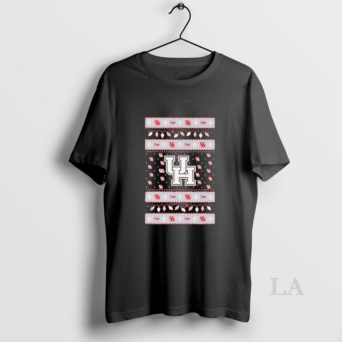 Original Houston Cougars Ugly Christmas Light