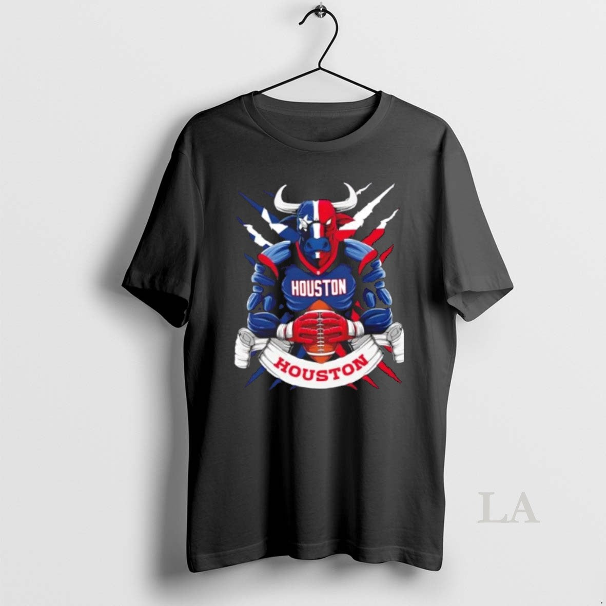 Original Houston Texans War Football Mascot