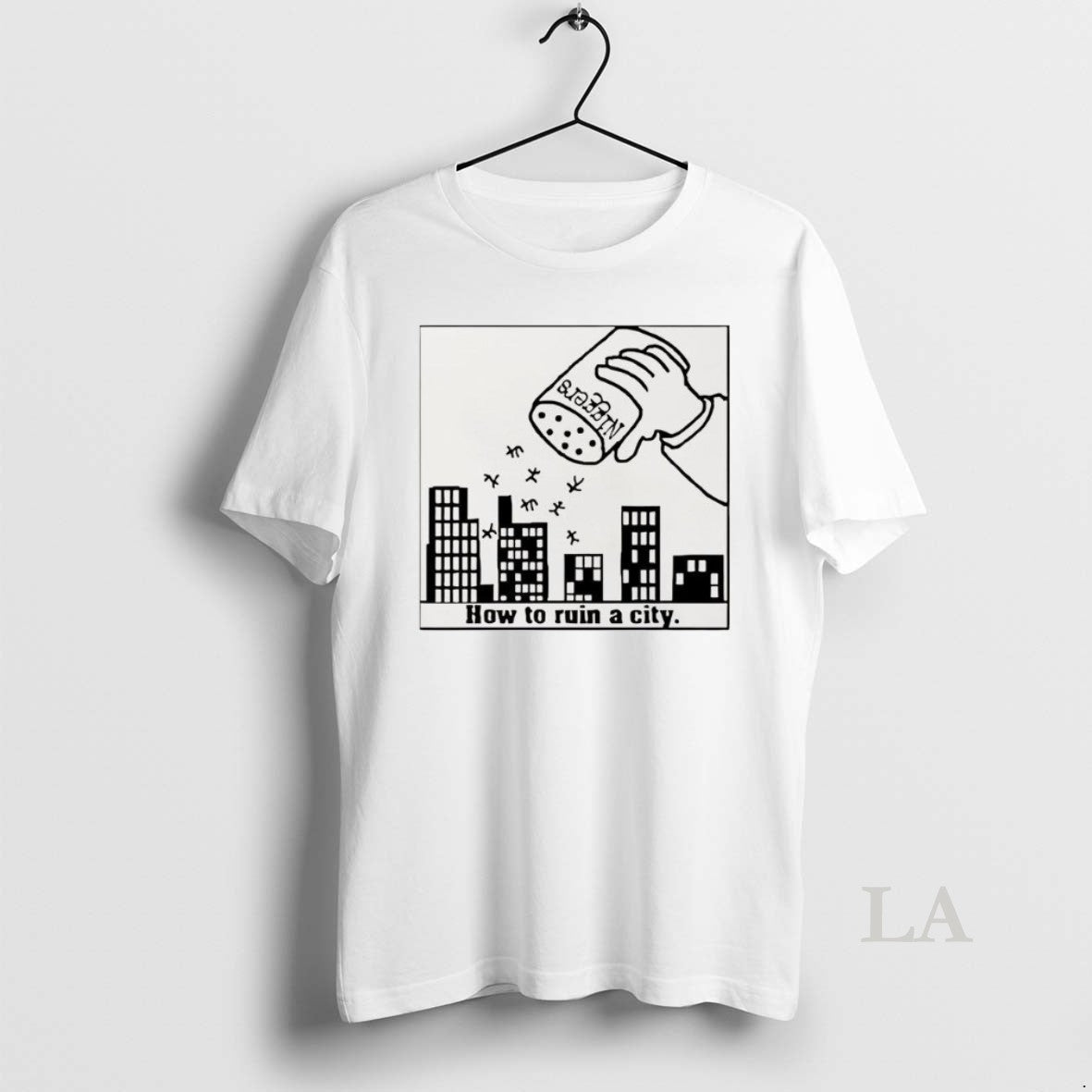 Original How To Ruin A City Caricature