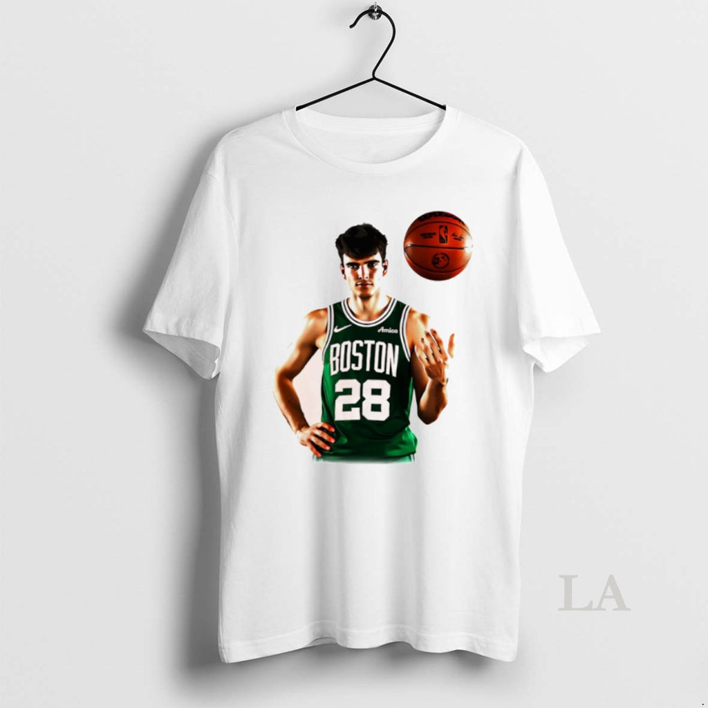 Original Hugo Gonzalez Boston Celtics Basketball Portrait