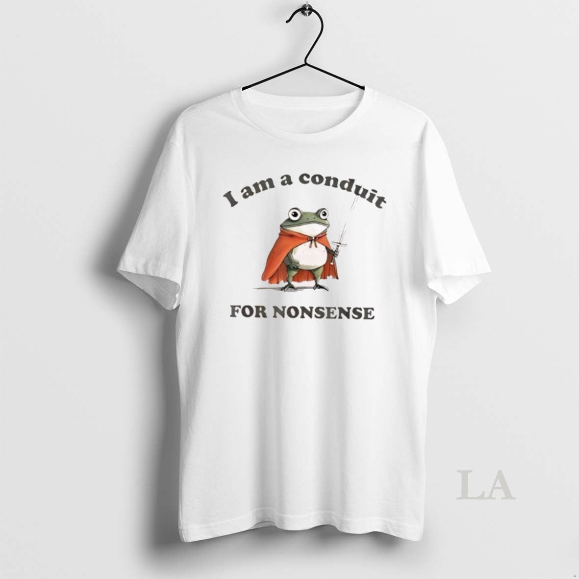 Original I Am A Conduit For Nonsense Frog