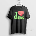 Original I Heart Brains Zombie Halloween Anatomy Science