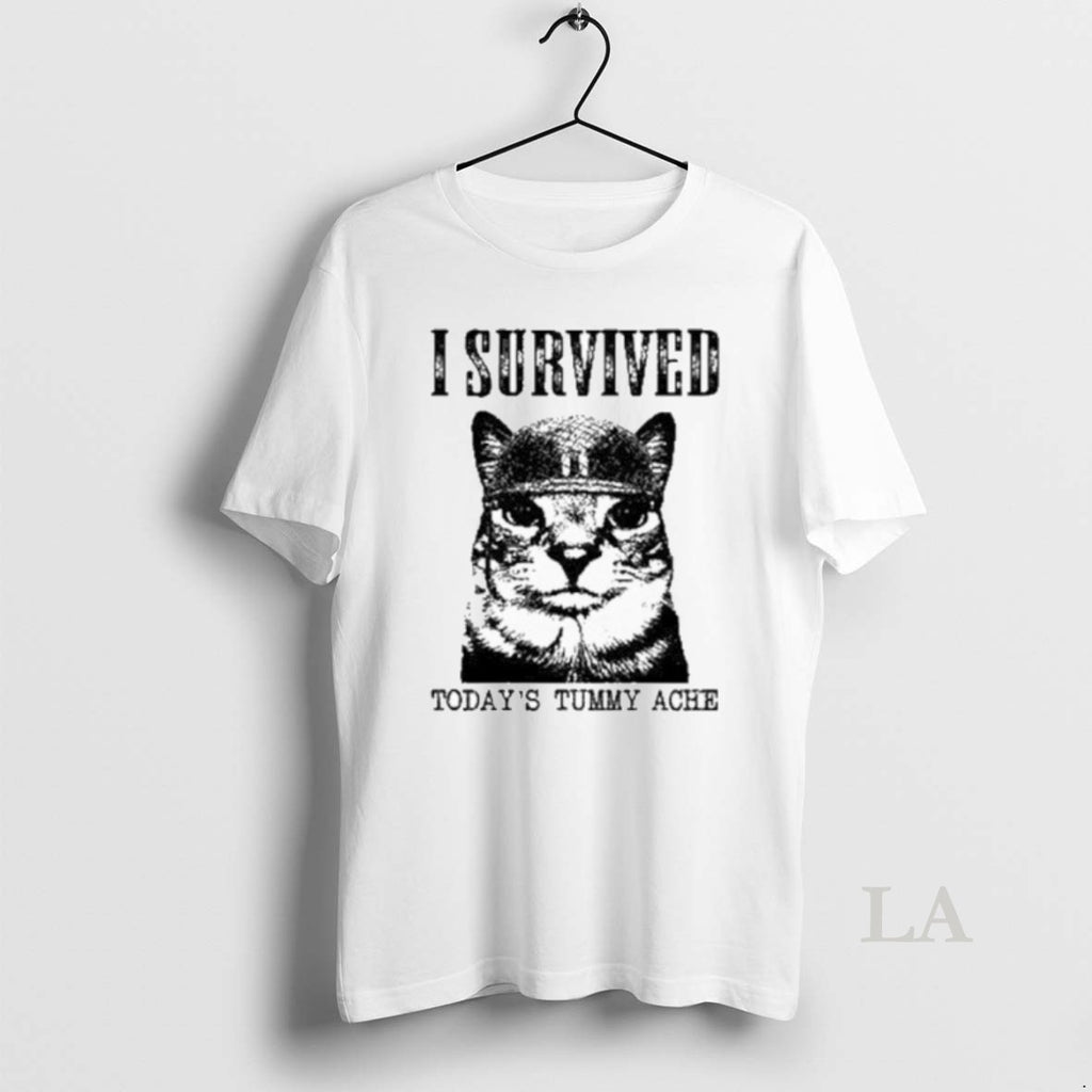 Original I Survived Todays Tummy Ache Cats