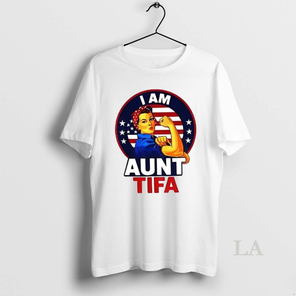Original I Am Aunt Tifa Feminist Graphic