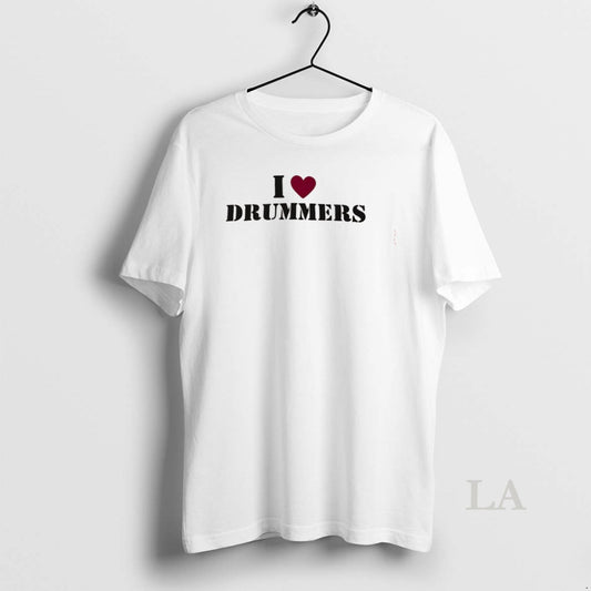 Original I Love Drummers Heart