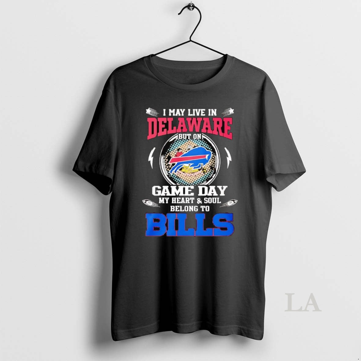 Original I May Live In Delaware But On Game Day My Heart And Soul Belong