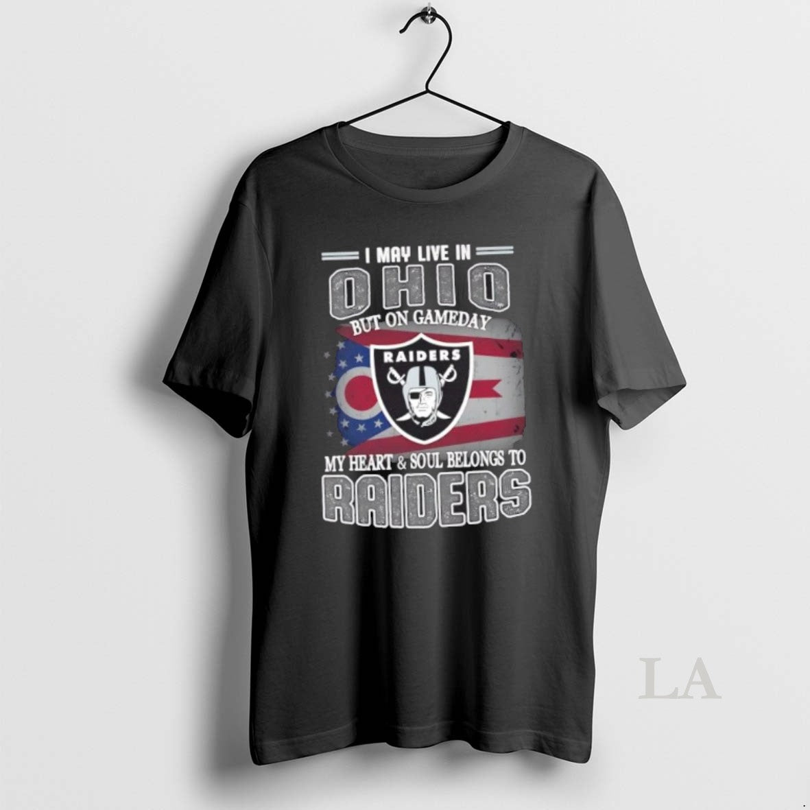 Original I May Live In Ohio But On Gameday My Heart And Soul Belongs To