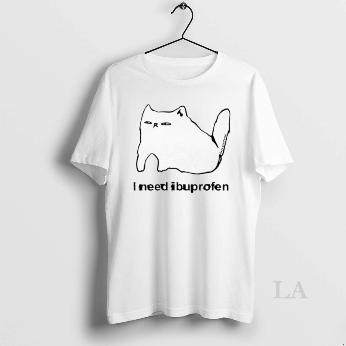Original I Need Ibuprofen Cat Graphic