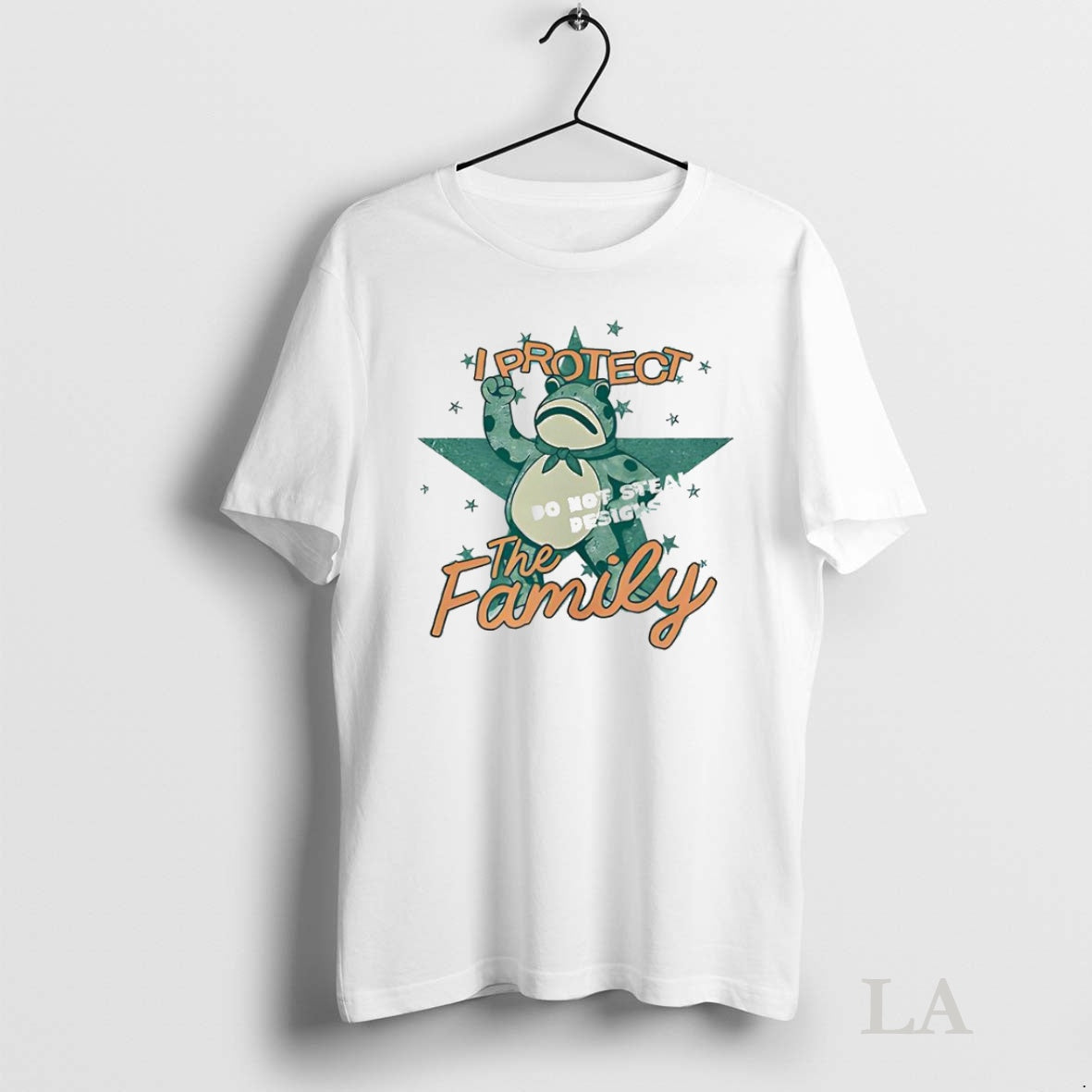 Original I Protect The Family Frog Star Meme Tee Sweater