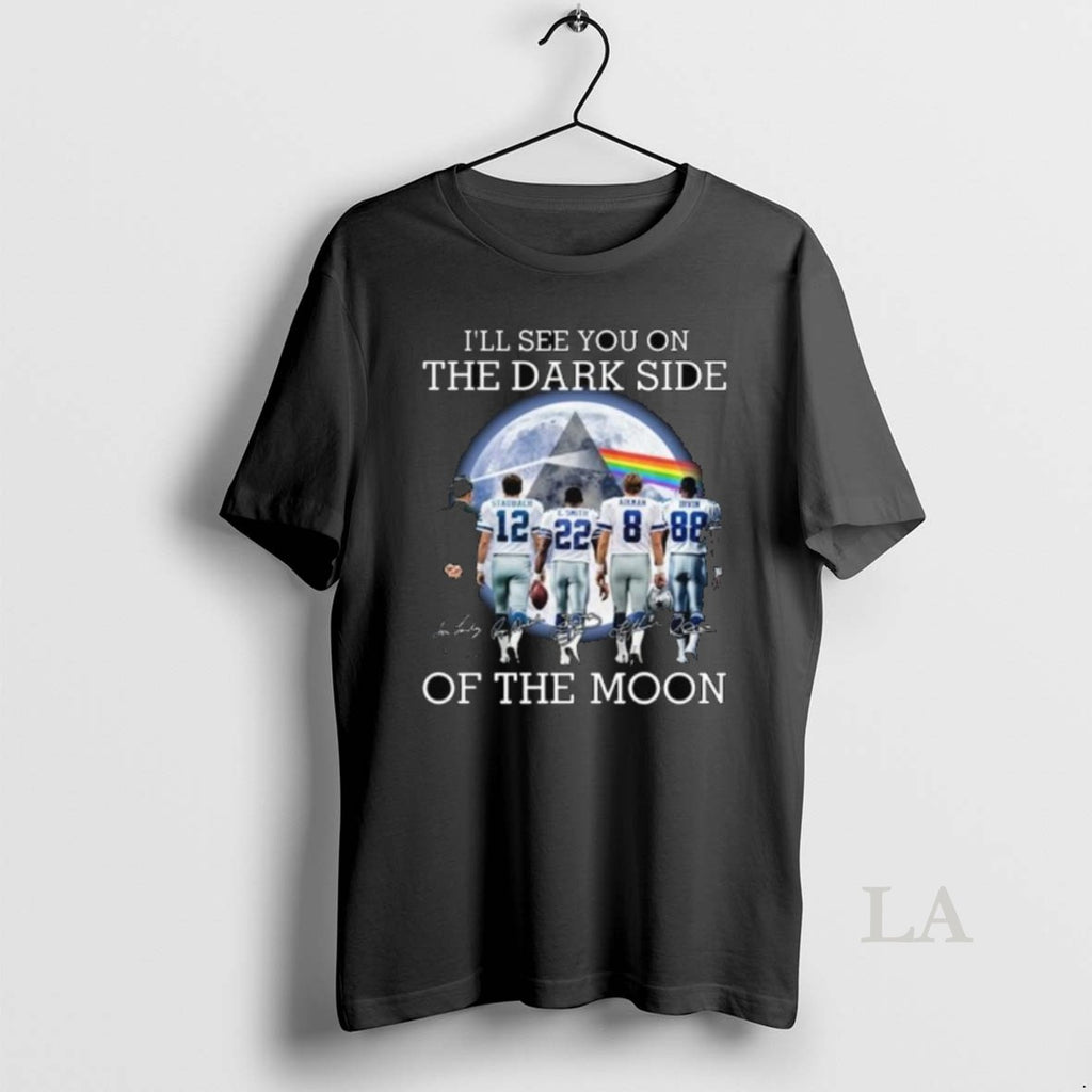 Original Ill See You On The Dark Side Of The Moon Dallas Cowboys Legends Signatures