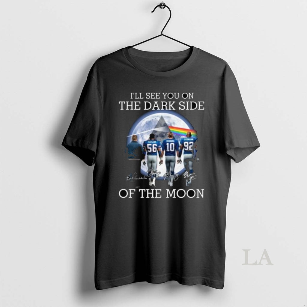 Original Ill See You On The Dark Side Of The Moon New York Giants Legends