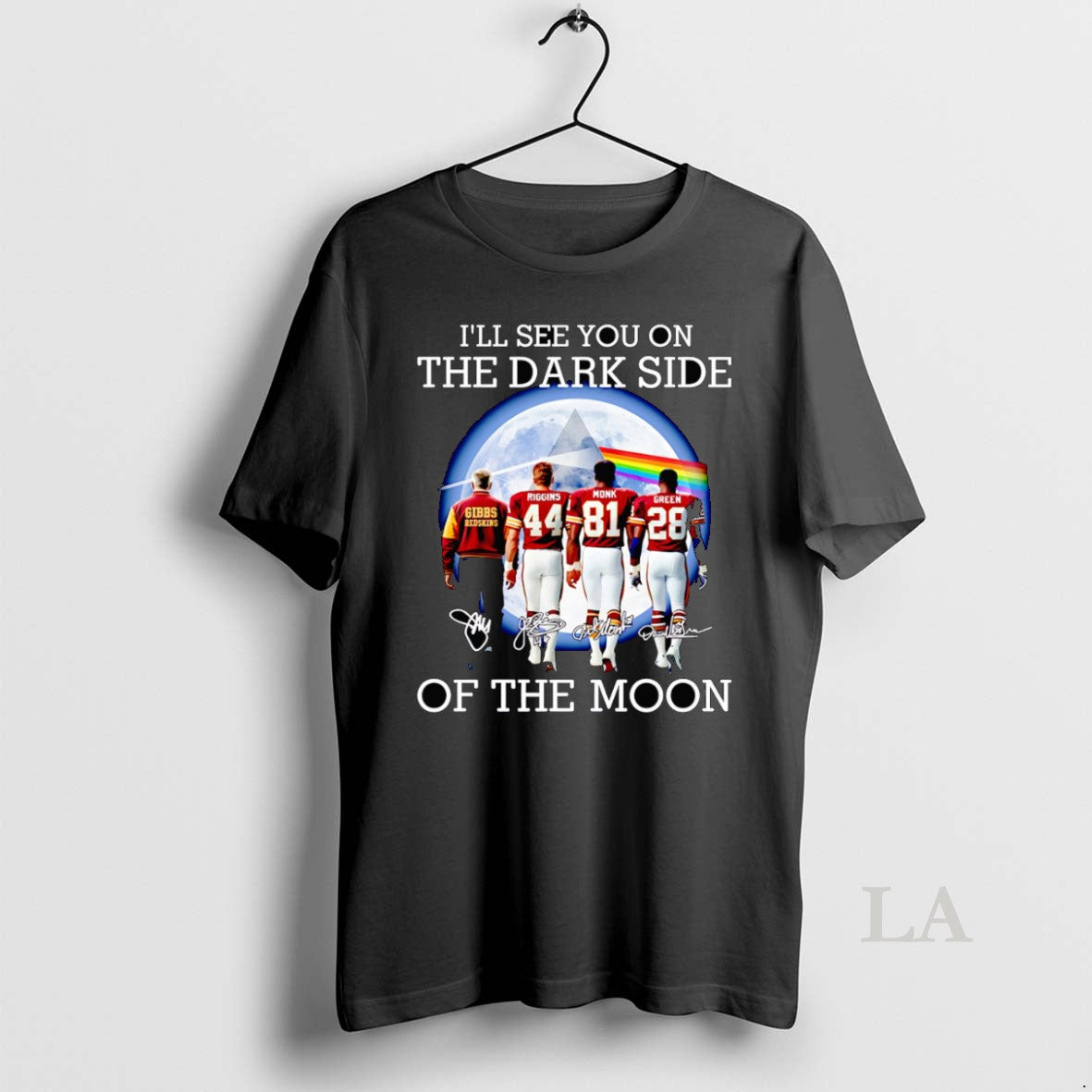 Original Ill See You On The Dark Side Of The Moon Washington Redskins