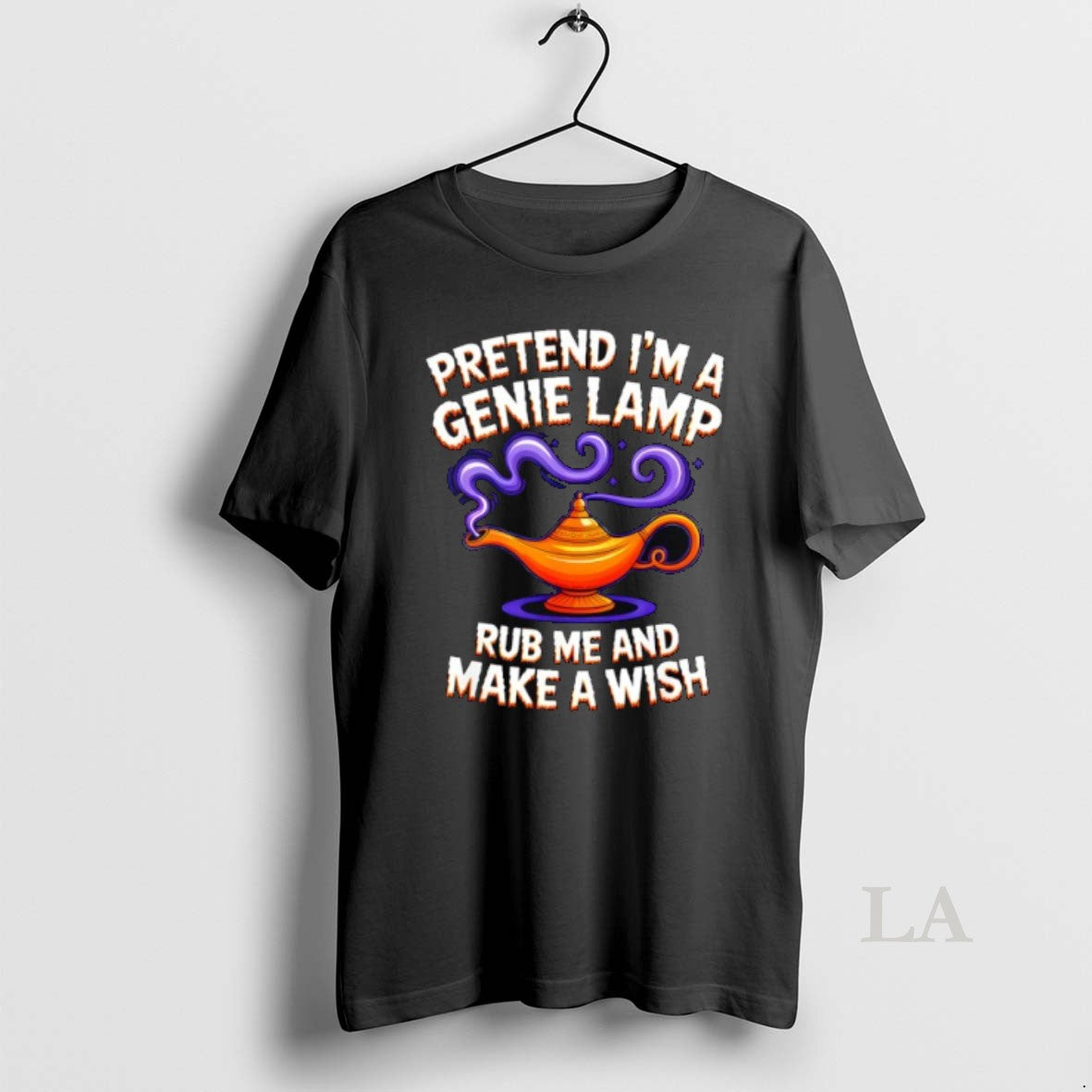 Original Im A Genie Lamp Lazy Halloween Costume Pretend