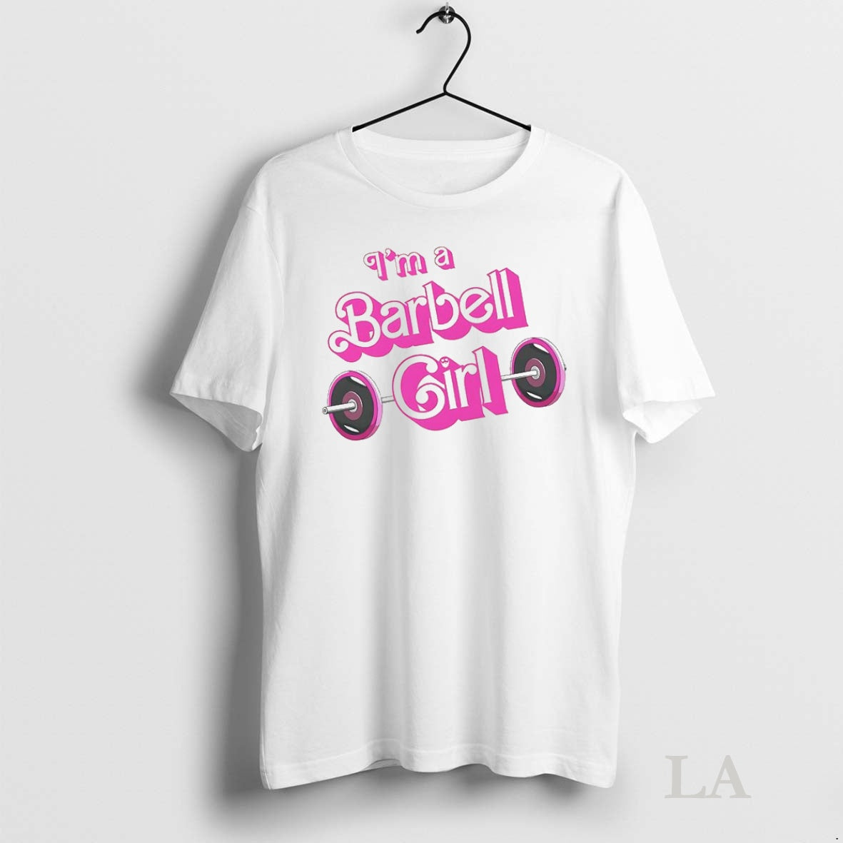 Original Im A Barbell Girl Gym Lover Tee Sweater