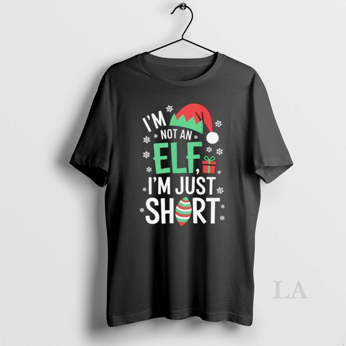 Original Im Not An Elf Im Just Short Christmas
