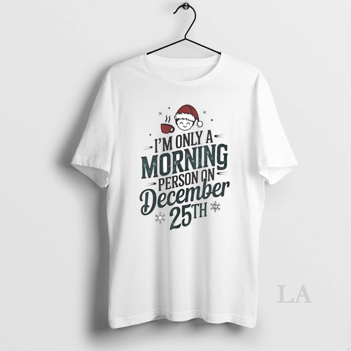 Original Im Only A Morning Person On December 25th Christmas