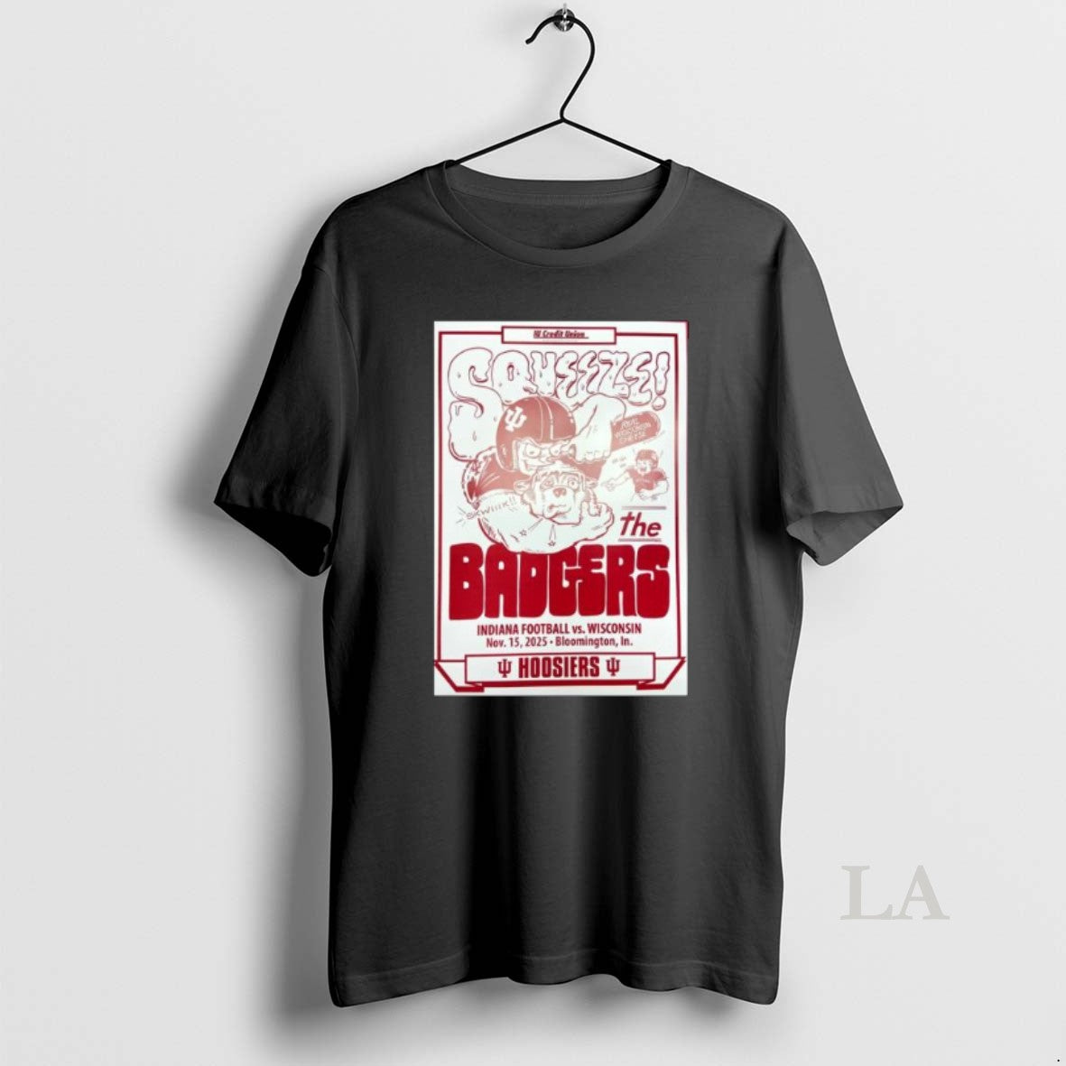 Original Indiana Vs Wisconsin 2025 Squeeze The Badgers
