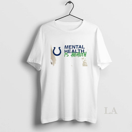 Original Indianapolis Colts Football Mental Health Awareness 2 Sided