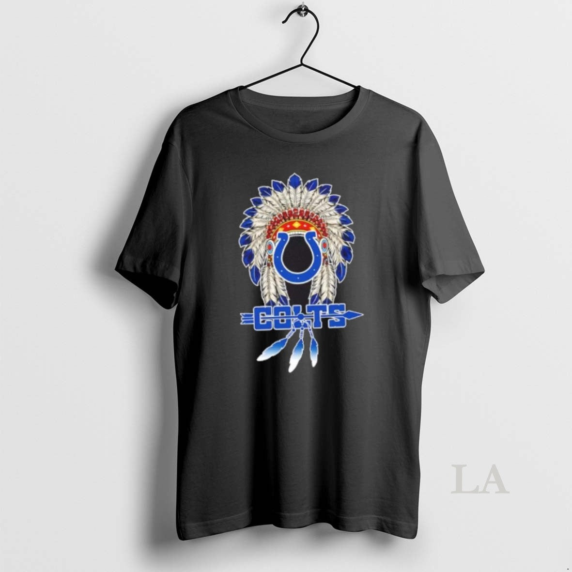Original Indianapolis Colts Football X Native American