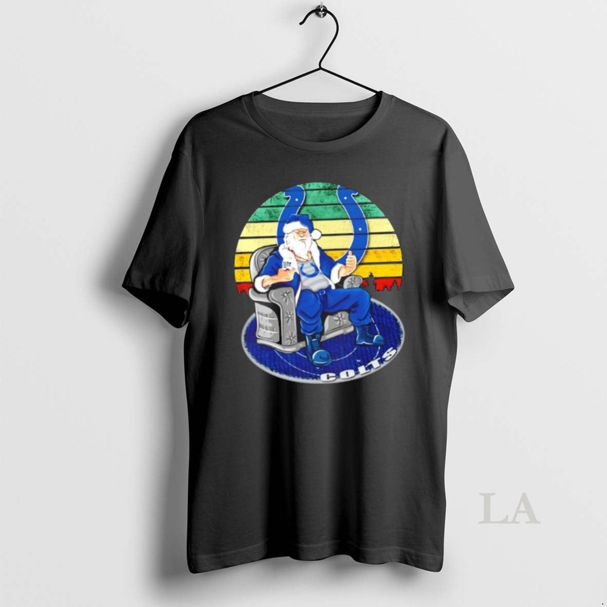 Original Indianapolis Colts X Santa Claus Christmas Vintage