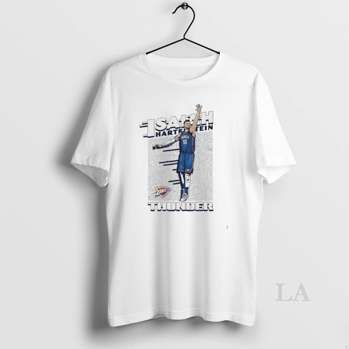 Original Isaiah Hartenstein Oklahoma City Thunder Player Graphic