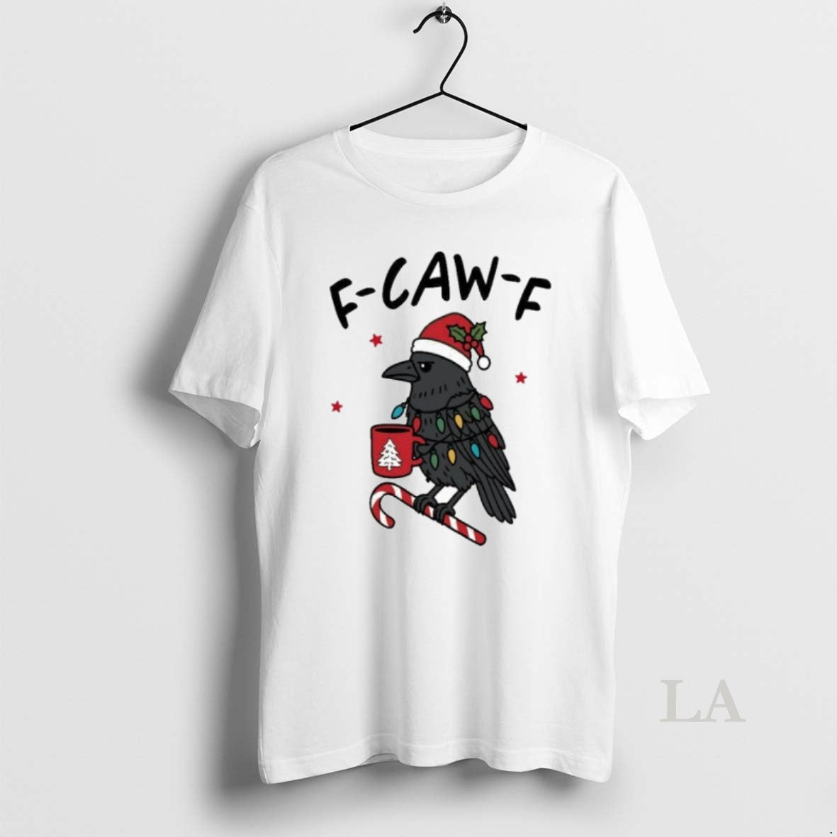 Original Its An F Caw F Kind Of Christmas Crow