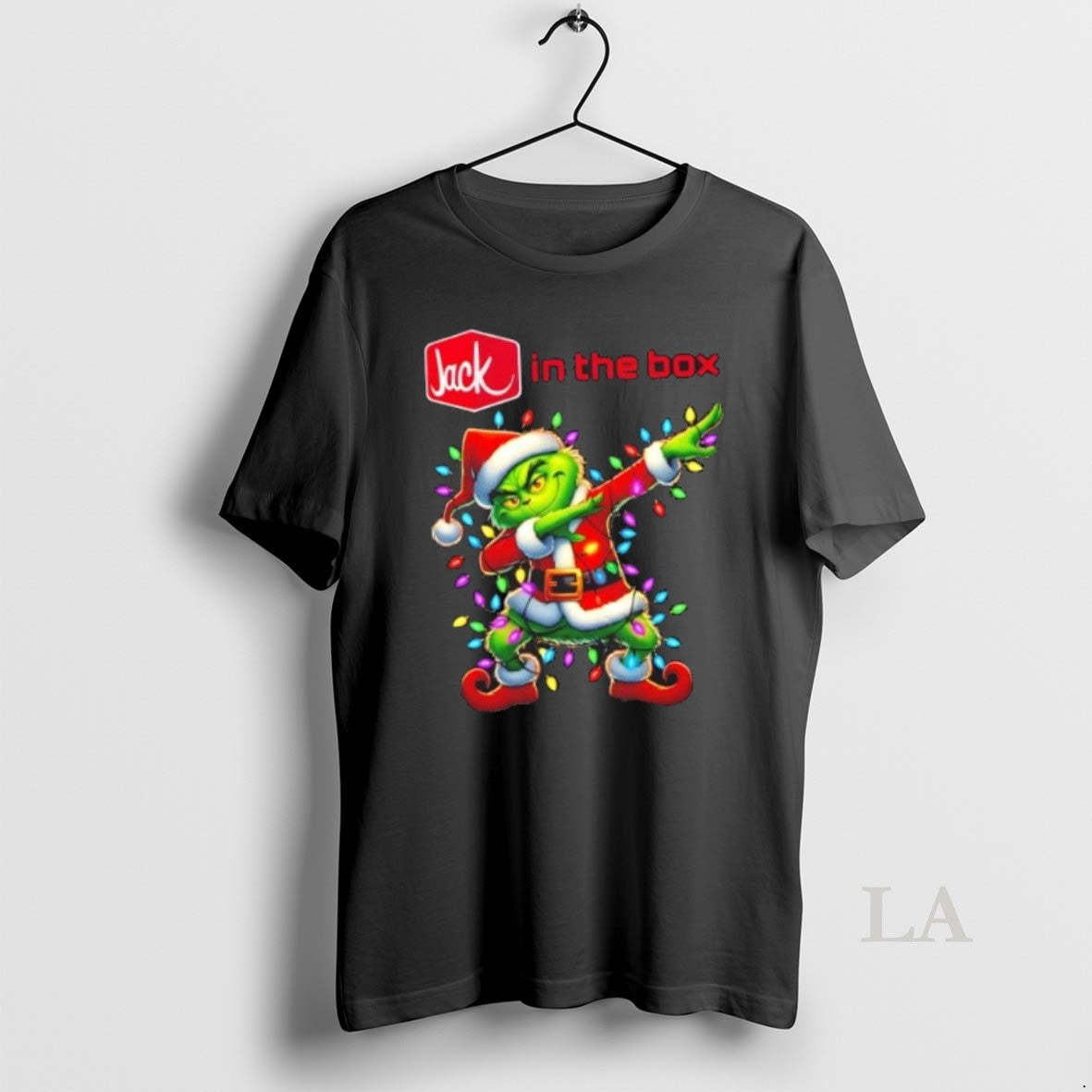 Original Jack In The Box X Grinch Dabbing Merry Christmas