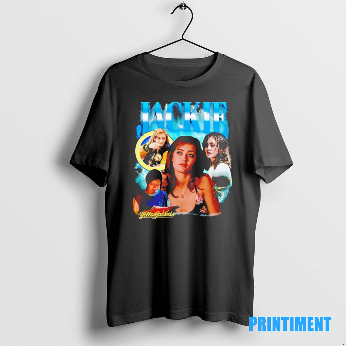 Official Jackie Yellowjackets Tv Show Character Collage Tee Sweater