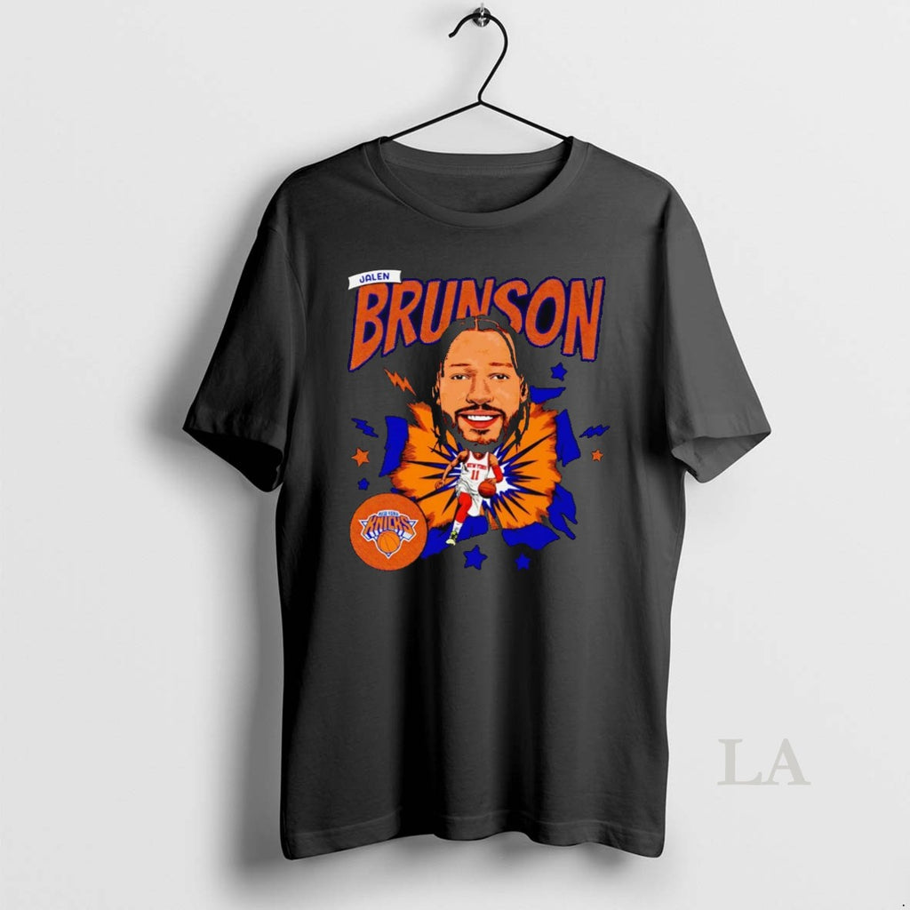 Original Jalen Brunson Big Head Caricature Knicks
