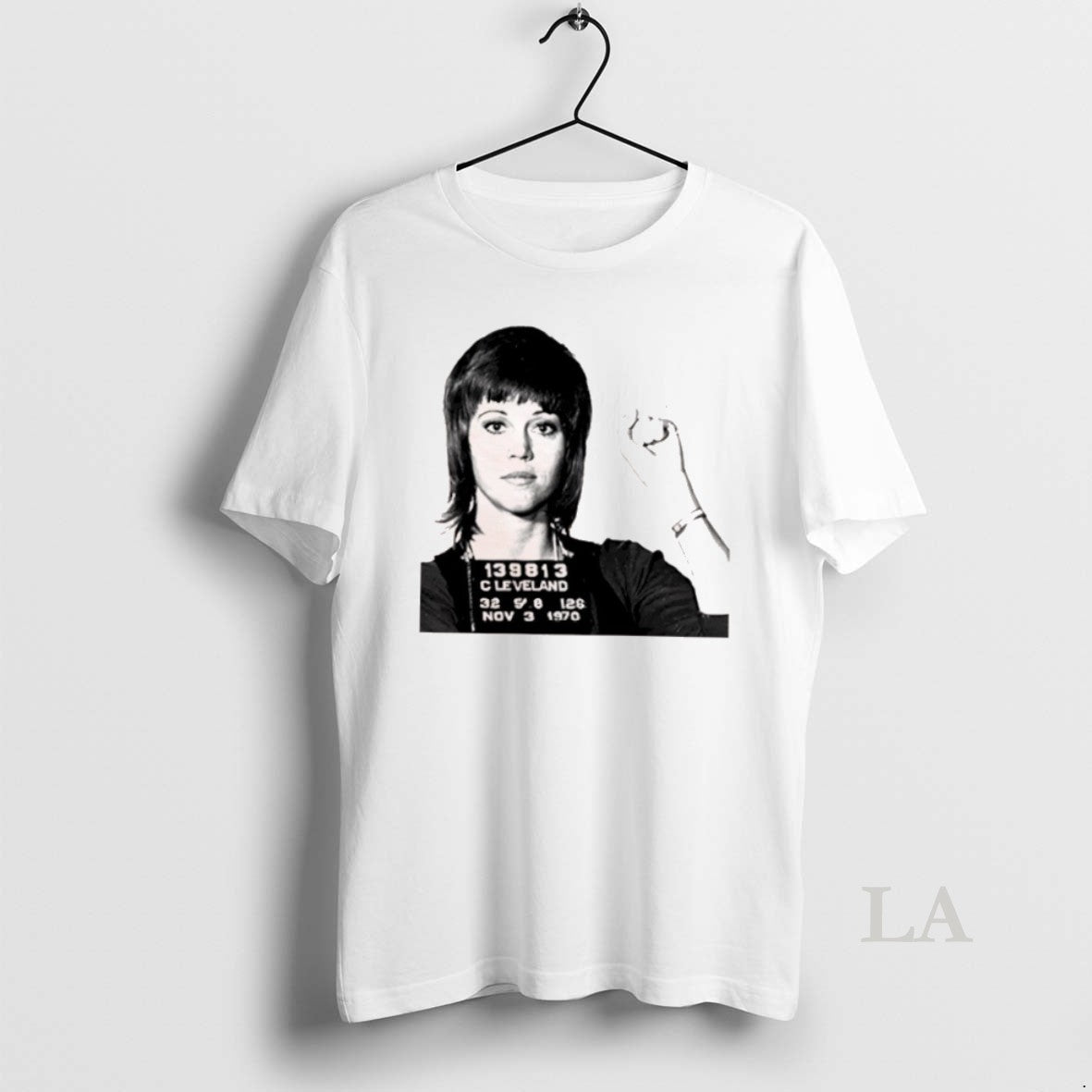 Original Jane Fonda Mugshot