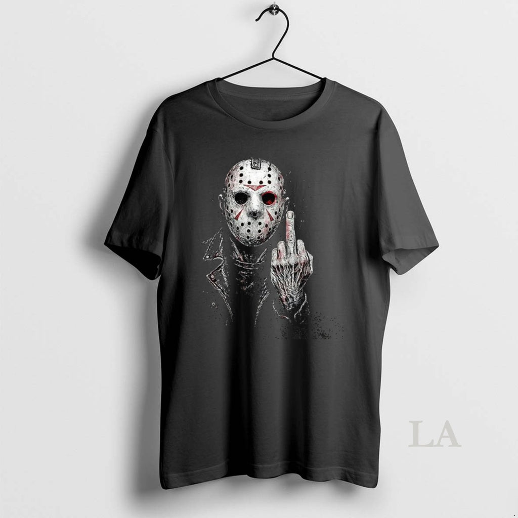 Original Jason Voorhees Middle Finger The Friday The 13th Horror Halloween