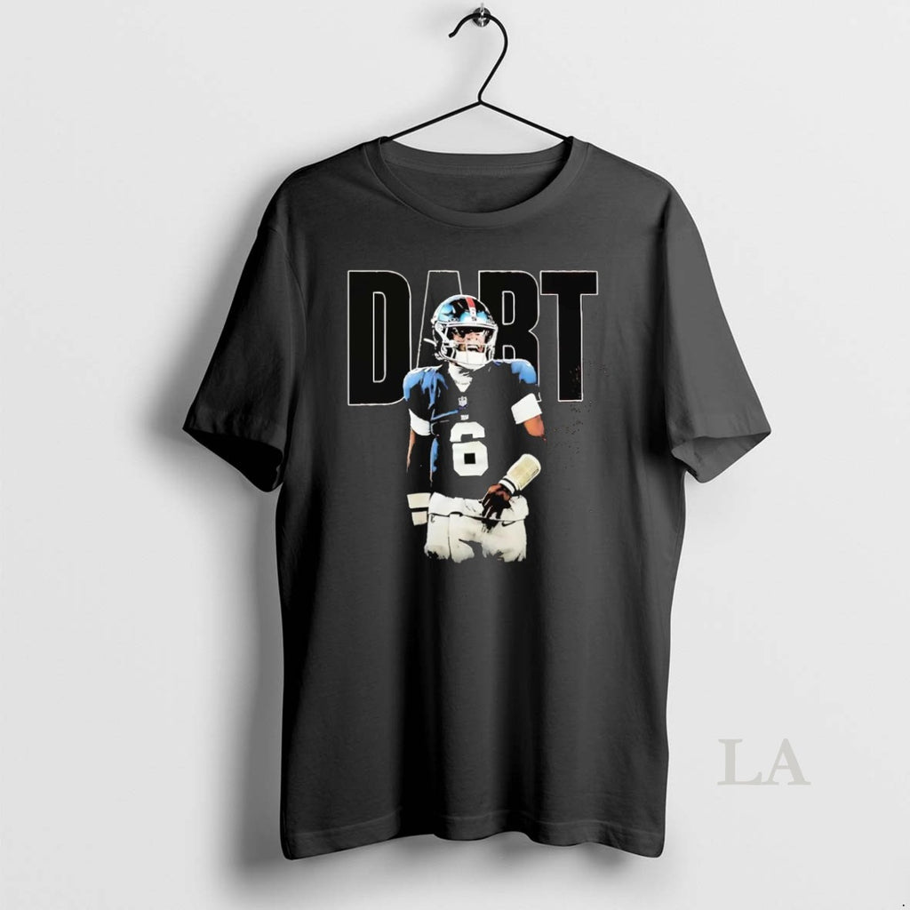 Original Jaxson Dart Portrait Ny Giants