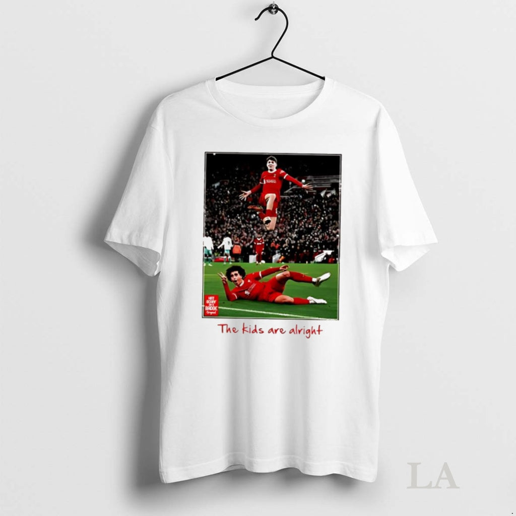 Original Jayden Danns And Lewis Koumas Liverpool Fc Players The Kids Are Alright Graphic