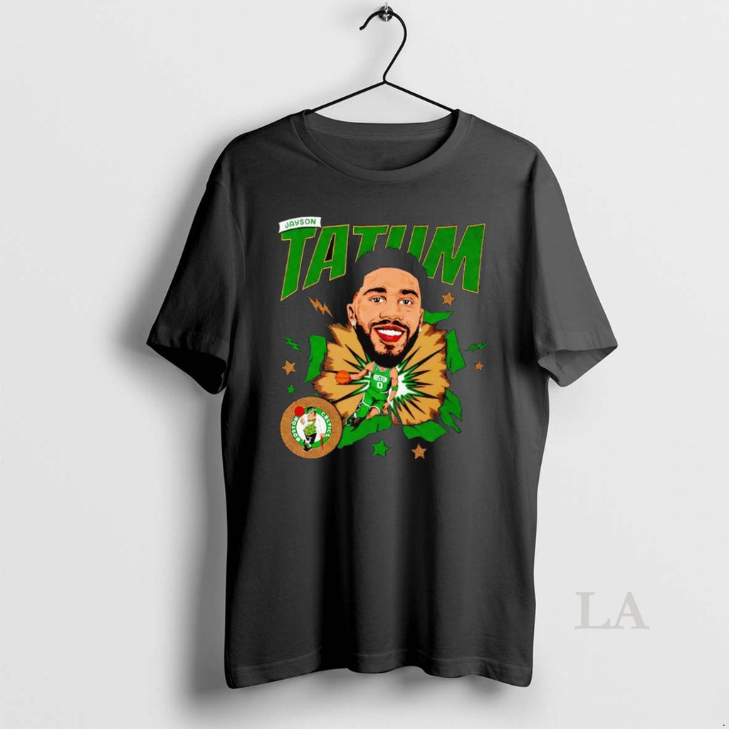 Original Jayson Tatum Big Head Caricature Celtics