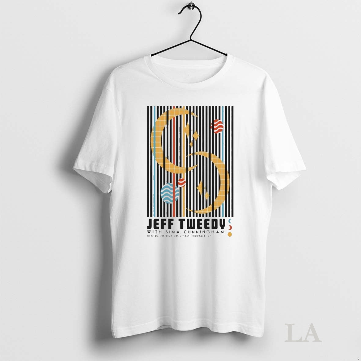 Original Jeff Tweedy At District Music Hall In Norwalk Ct On Oct 17 2025 Tee