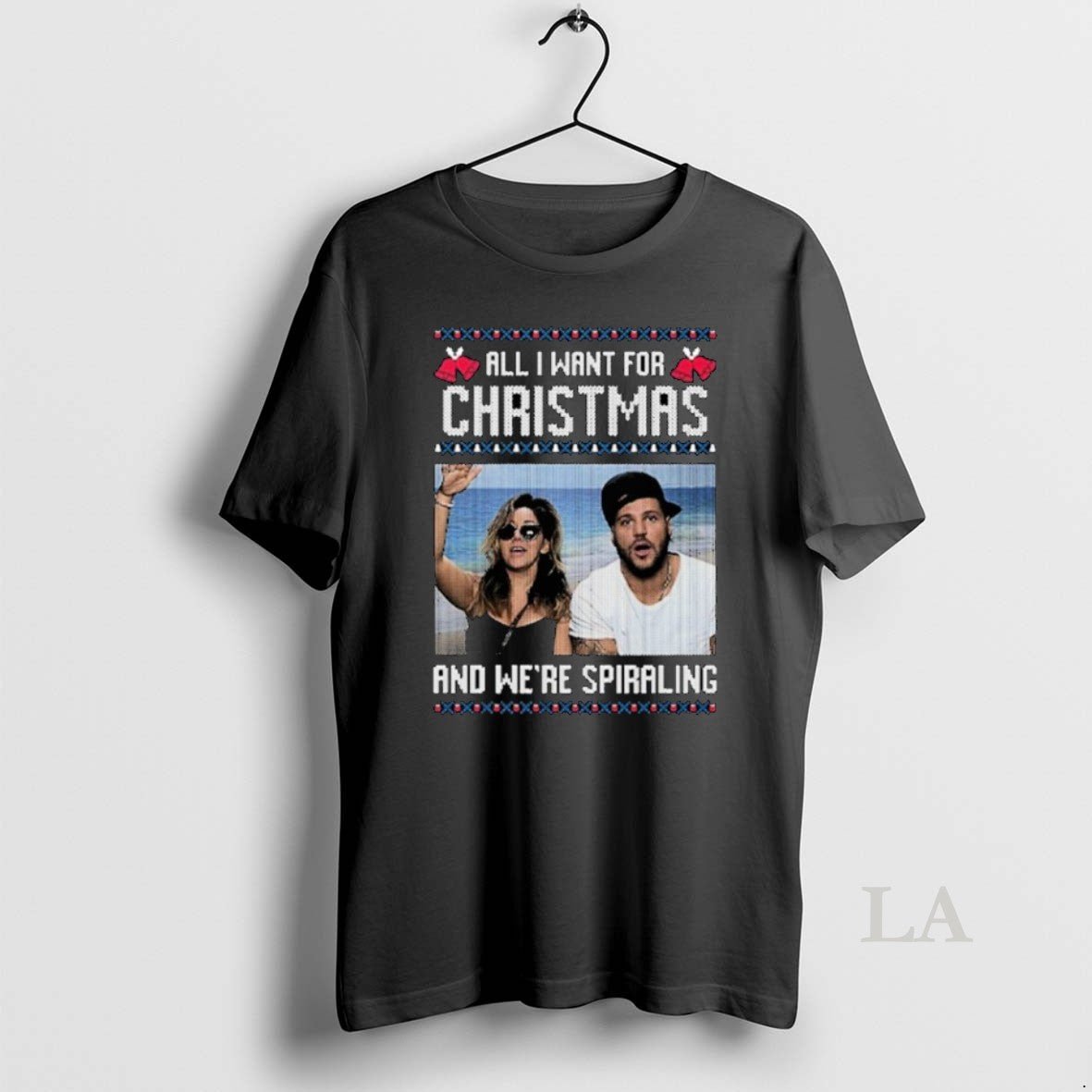 Original Jersey Shore All I Want For Christmas And Were Spiraling Ugly Holiday