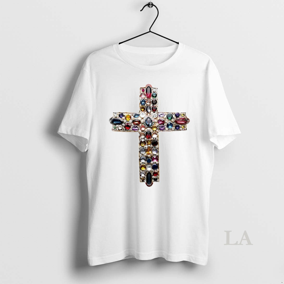 Original Jewel Cross Graphic Circle