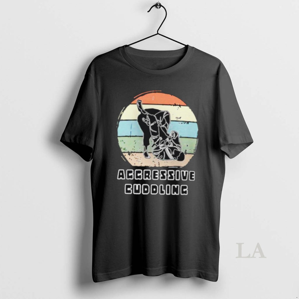 Original Jiu Jitsu Aggressive Cuddling Vintage