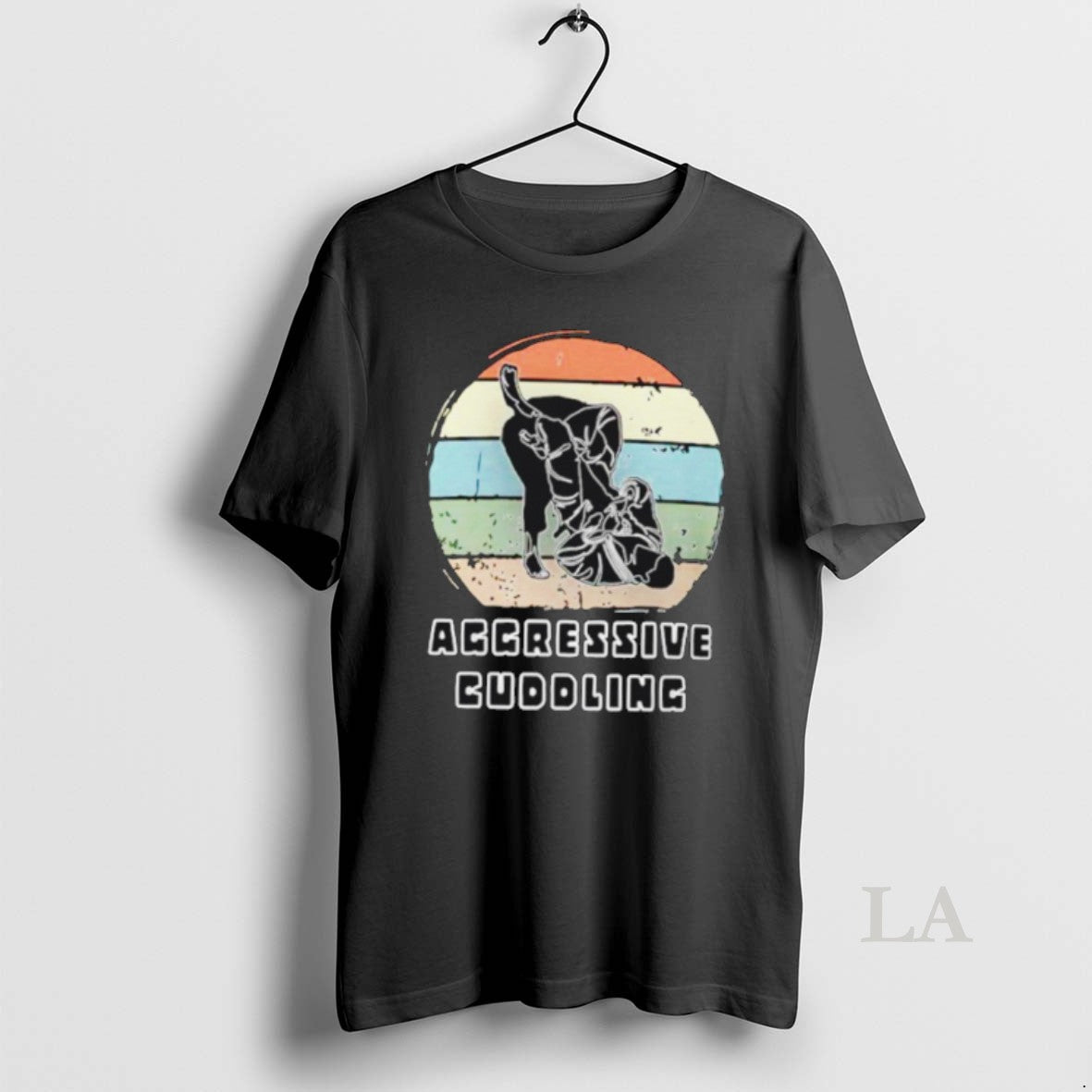 Original Jiu Jitsu Aggressive Cuddling Vintage