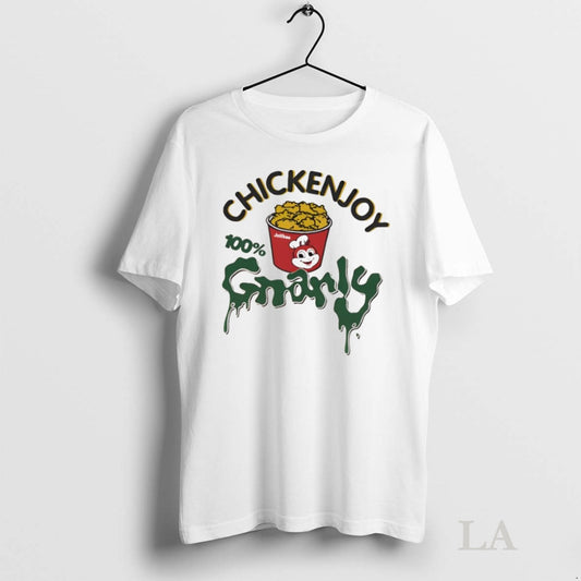 Original Jollibee And Katseye Chickenjoy 100 Gnarly Tee Sweater