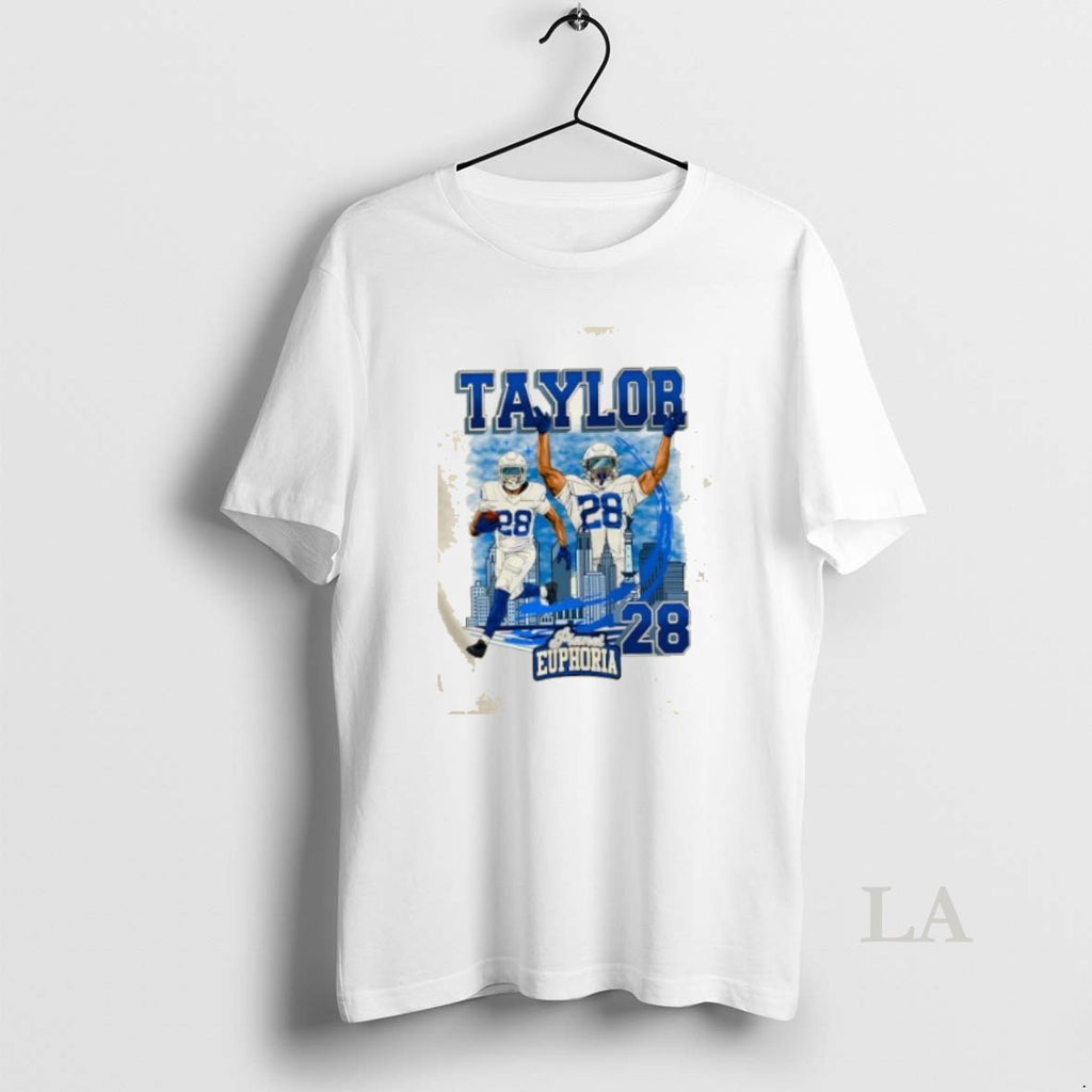 Original Jonathan Taylor Indianapolis Colts Football City Graphic
