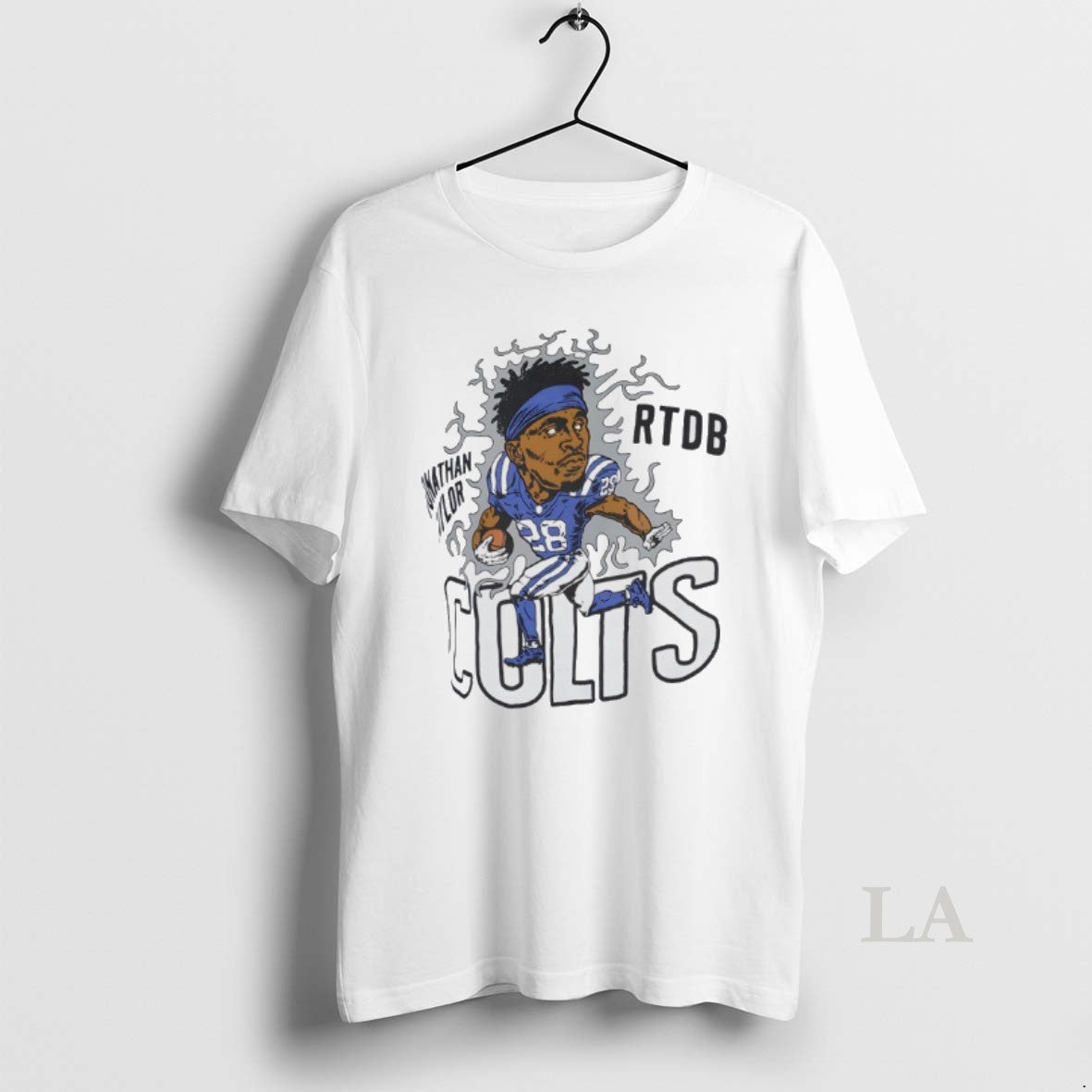 Original Jonathan Taylor Rtdb Indianapolis Colts Player Caricature