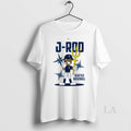 Original Julio Rodriguez Seattle Mariners Baseball J Rod Superstar Cartoon Circle