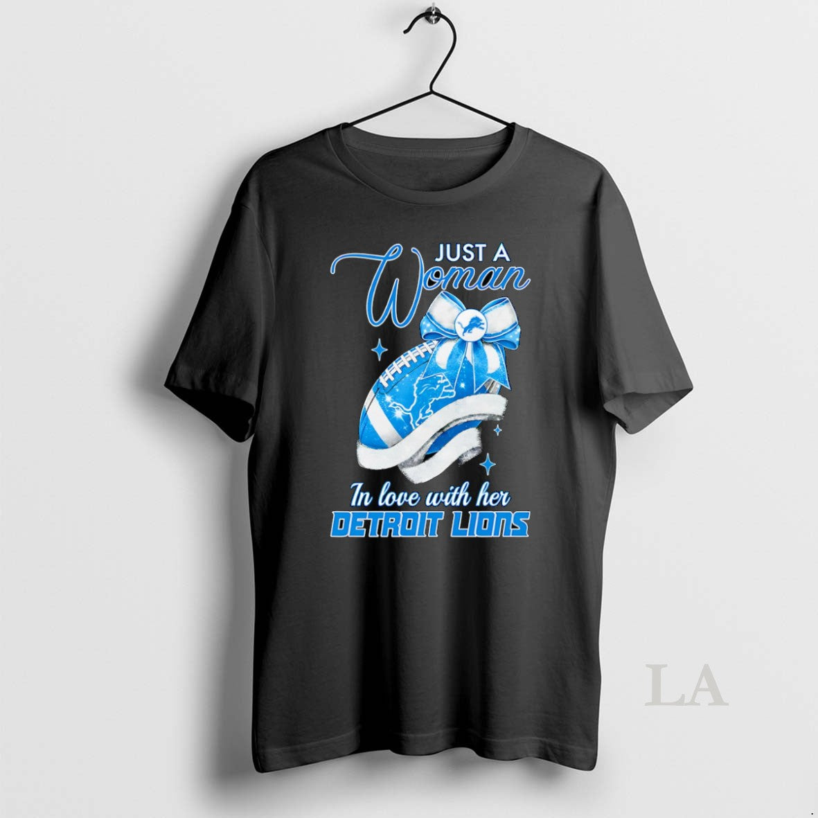 Original Just A Woman In Love With Her Detroit Lions